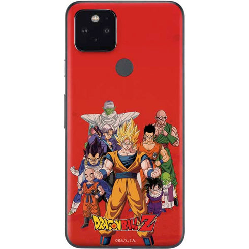 Dragon Ball Z Group Google Pixel 5 Skin